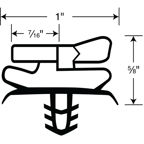 Delfield Gasket 4-Sided 23-7/8 x 51-7/16 OD